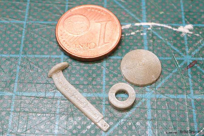 Kleinteile gedruckt mit dem Prusa Mini.