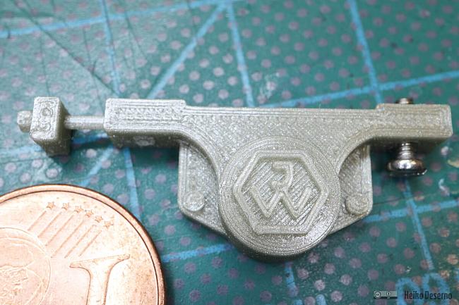 Achslager eines Jenbacher Ponys.