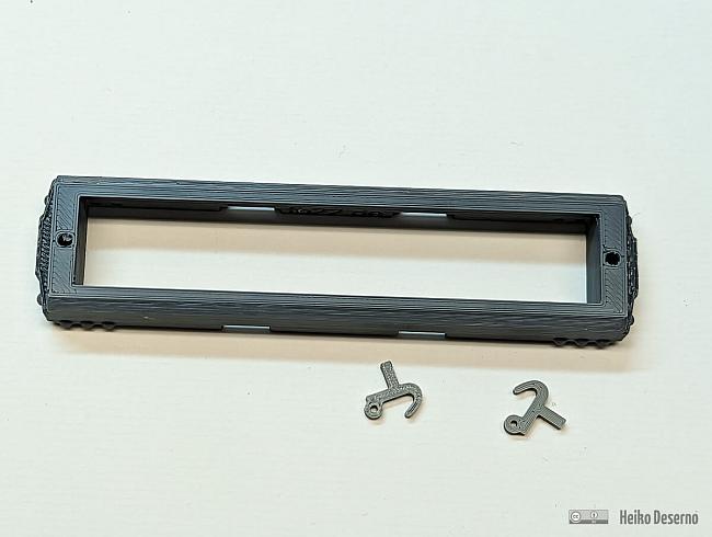 Lorenrahmen und Kuppelhaken.