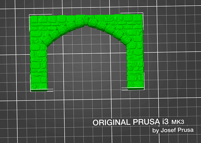 3D-Bauteil im Pruser-Slizer